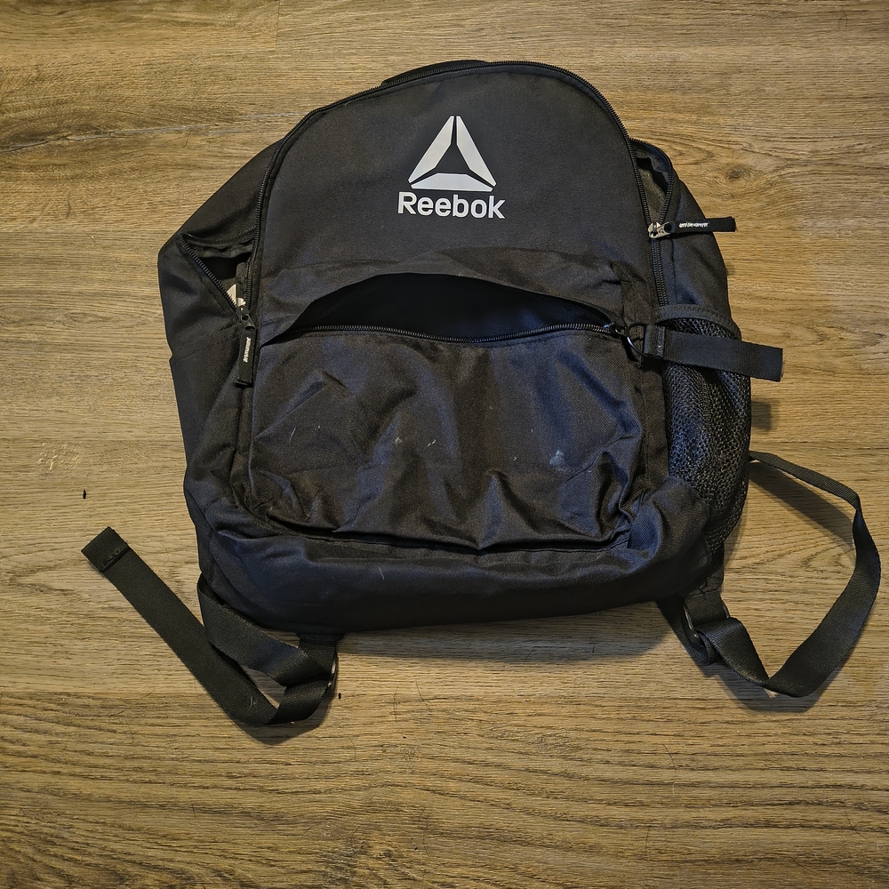Reebok Black Men's Backpack with Logo
